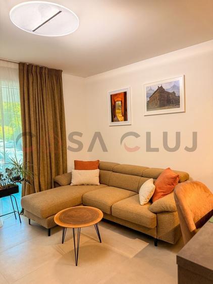 Apartament cu 2 camere nedecomandat, mobilat în Grigorescu