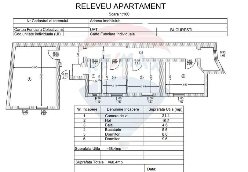 Apartament cu 3 camere de vânzare Cismigiu/ Gheorghe Lazar - 17