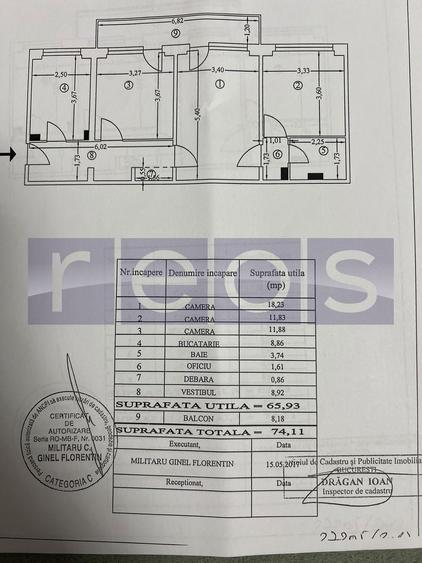Apartament cu 3 camere în Lacul Tei