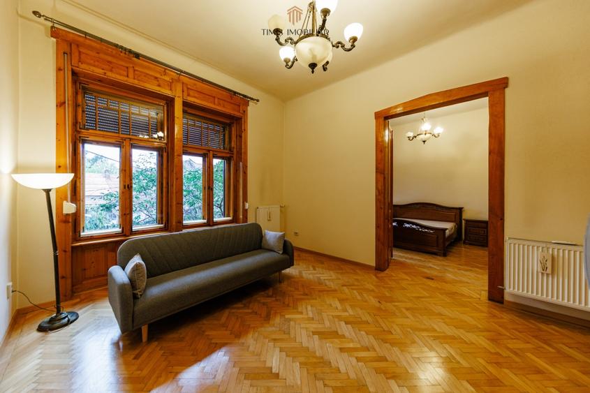 Apartament cu 3 camere semidecomandat, mobilat în Iosefin
