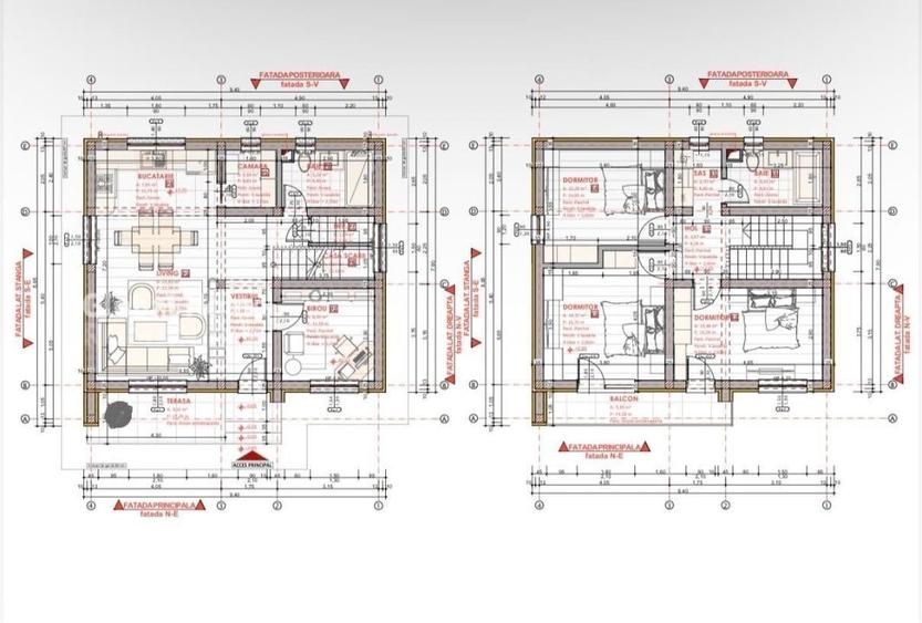 Casă cu 4 camere cu Teren 400 Mp în Central