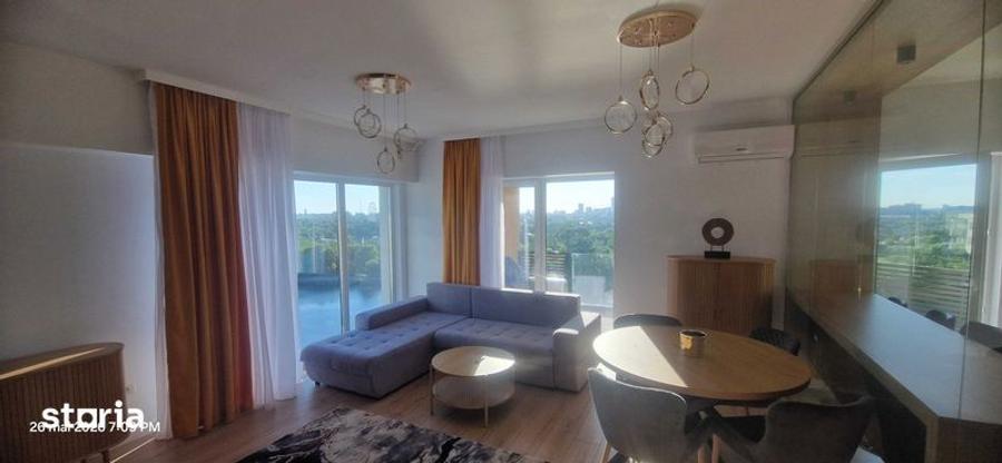 Apartament cu 3 camere, mobilat în Colentina