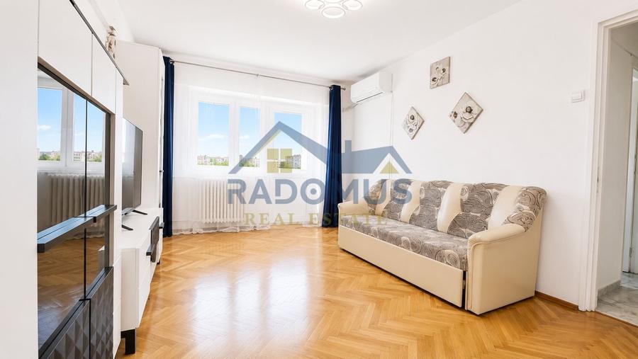 Apartament cu 3 camere decomandat, mobilat în Ultracentral