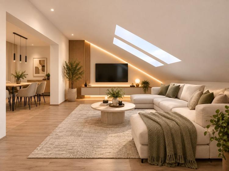 Apartament cu 2 camere semidecomandat în Braytim