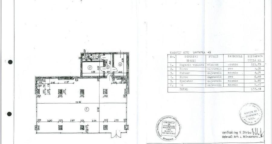 Titulescu-Basarab, spatiu comercial in suprafata de 133 mp