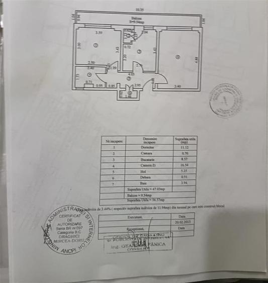Apartament cu 2 camere decomandat în Apollo