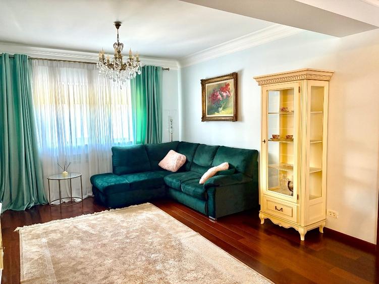 Apartament cu 3 camere decomandat, mobilat în Dorobanți