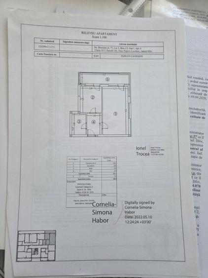 Garsonieră decomandată în Central