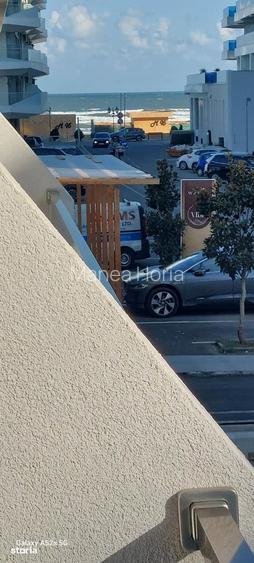 Ap premium 2 cam Wave 5 Mamaia Nord, 58mp, terasa vedere mare, parcare