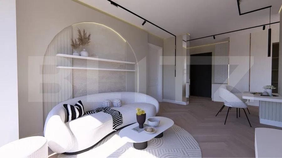 Apartament Cu 2 Camere, 65,1 Mp, Zona Tudor - Skyline Residence - 1