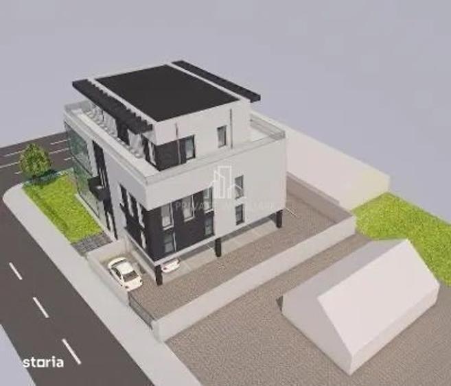 Teren 720 Mp De Vanzare Cu Proiect Autorizat Spatiu Com,,Str Gh. Doja - 4