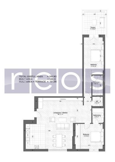 Apartament cu 3 camere, mobilat în Herăstrău