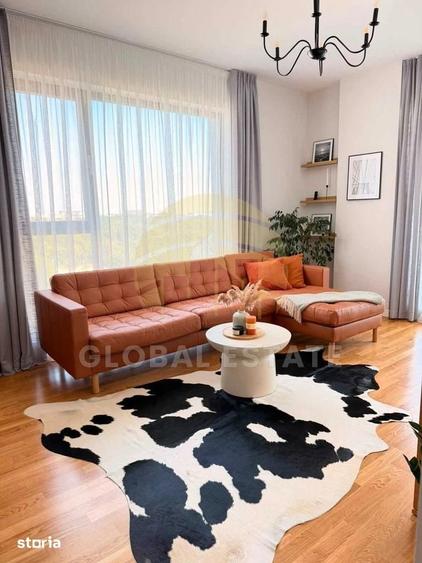 Apartament cu 2 camere semidecomandat în Dămăroaia