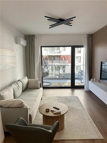 Apartament cu 2 camere decomandat, mobilat în Barbu Văcărescu