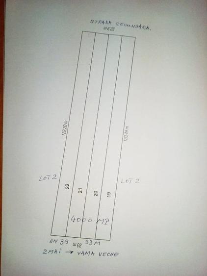 Teren Construcții intravilan de 4000 mp, în Sud