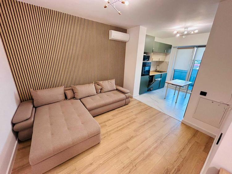 Apartament cu 2 camere semidecomandat, mobilat în Theodor Pallady