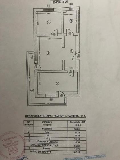 Moara de Vant- 2 Camere 67mp-bloc 2016+loc parcare - 14