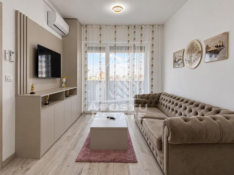 Apartament cu 2 camere decomandat, mobilat în UTA