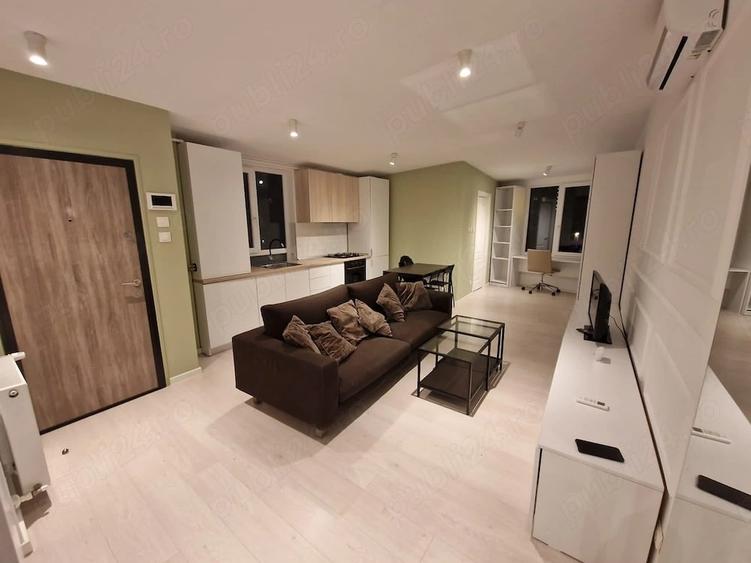Apartament cu 2 camere semidecomandat, mobilat în Obor