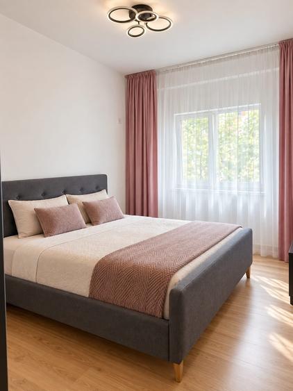 Apartament cu 2 camere semidecomandat, mobilat în Chiajna