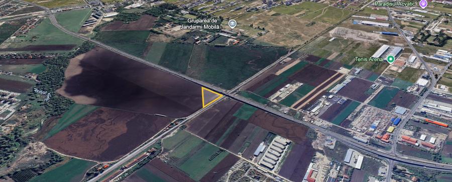 Teren Construcții intravilan de 10280 mp, în Rulmentul