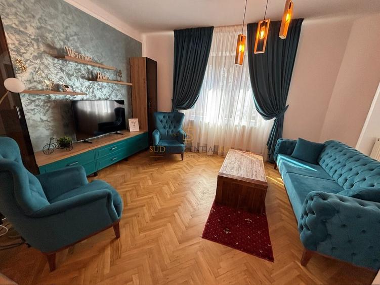 Apartament cu 3 camere decomandat, mobilat în Moșilor