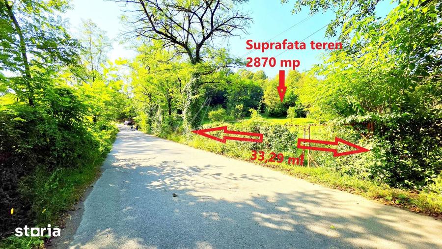 Teren de 2870 mp, în Provița de Sus