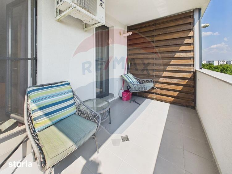 Apartament cu 2 camere, mobilat în Băneasa