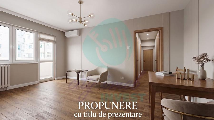 Apartament cu 3 camere semidecomandat în Lacul Tei