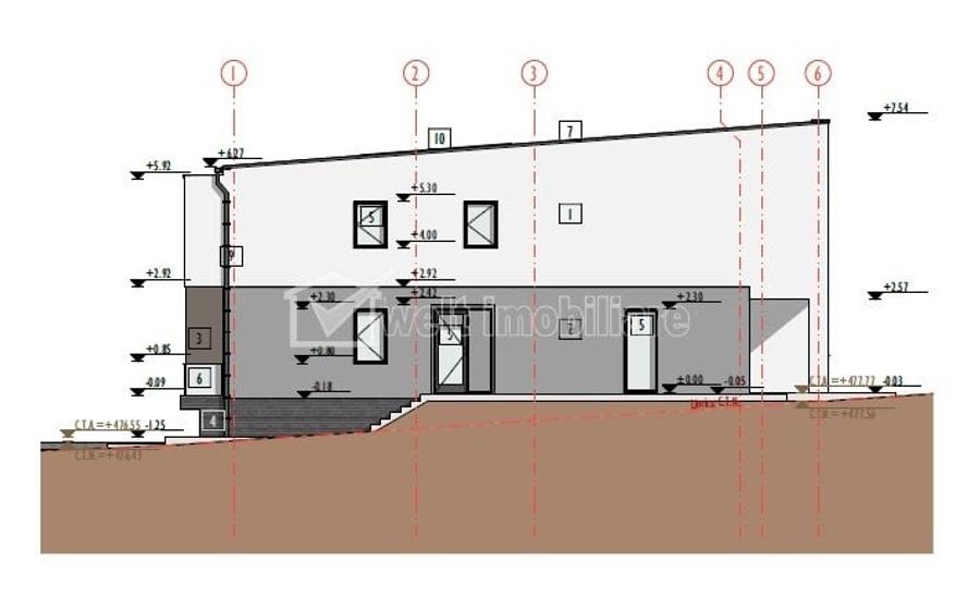 Duplex 5cam 185mp, garaj; pe teren 300mp, zona Mihai Romanul - 6