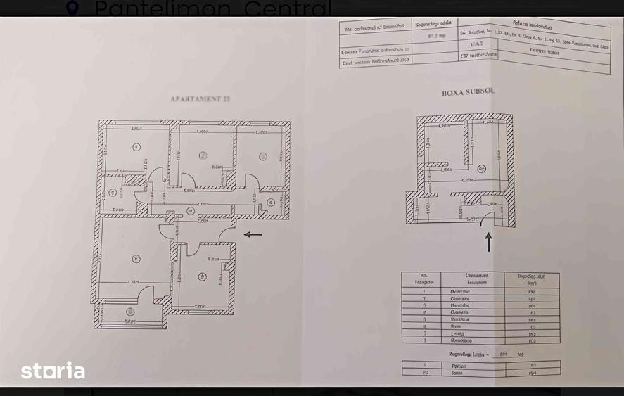 Apartament cu 4 camere în Central