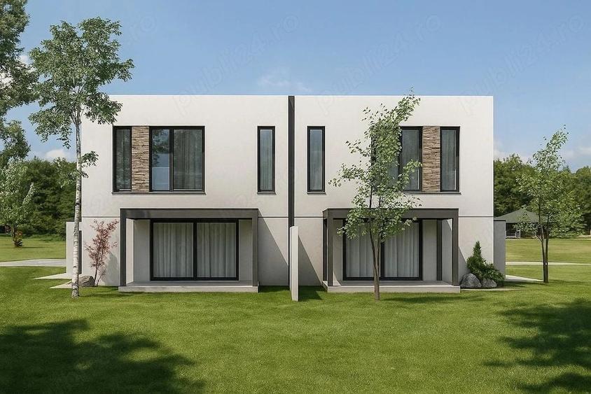 Duplex cu 4 camere cu Canalizare în Dumbrăvița
