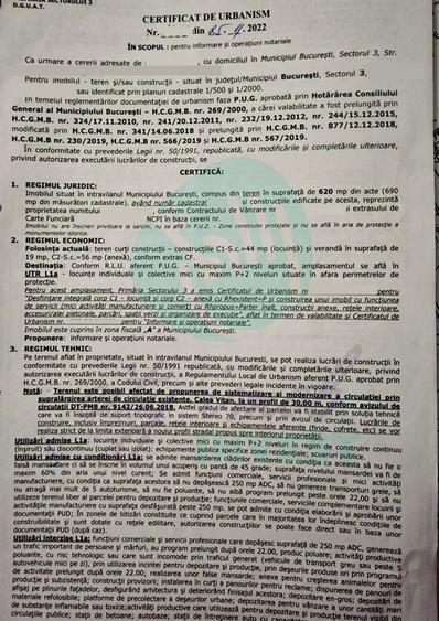 Teren Construcții intravilan de 690 mp, în Vitan