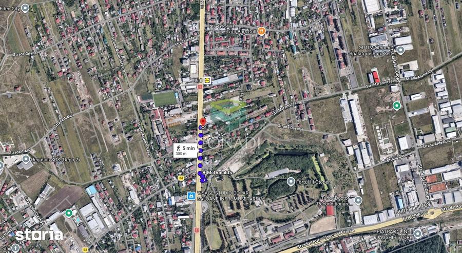 Teren in Otopeni | DN1 Mc Donalds - 1