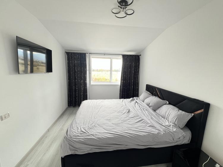 Apartament cu 2 camere semidecomandat, mobilat în Sânpetru