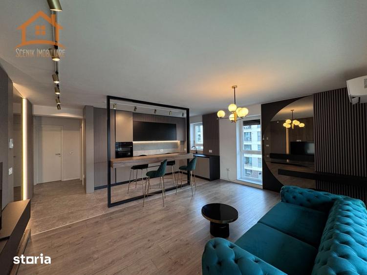 Apartament cu 2 camere, mobilat în Tractorul