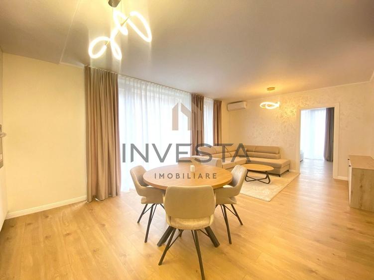 Apartament cu 2 camere semidecomandat, mobilat în Grigorescu