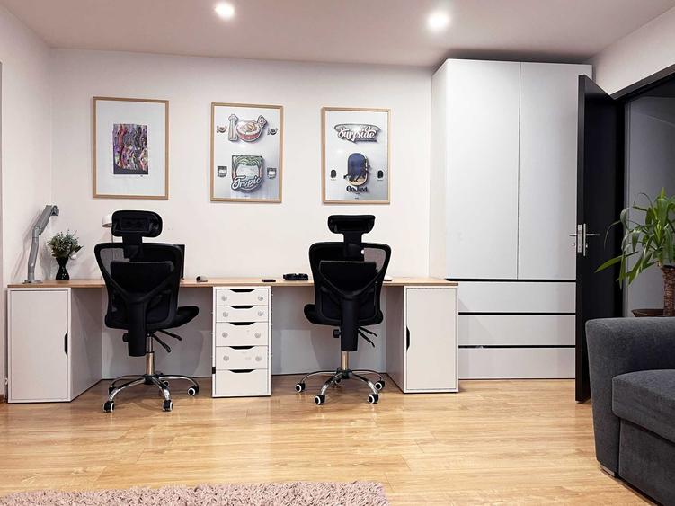 Apartament cu 2 camere semidecomandat în Central