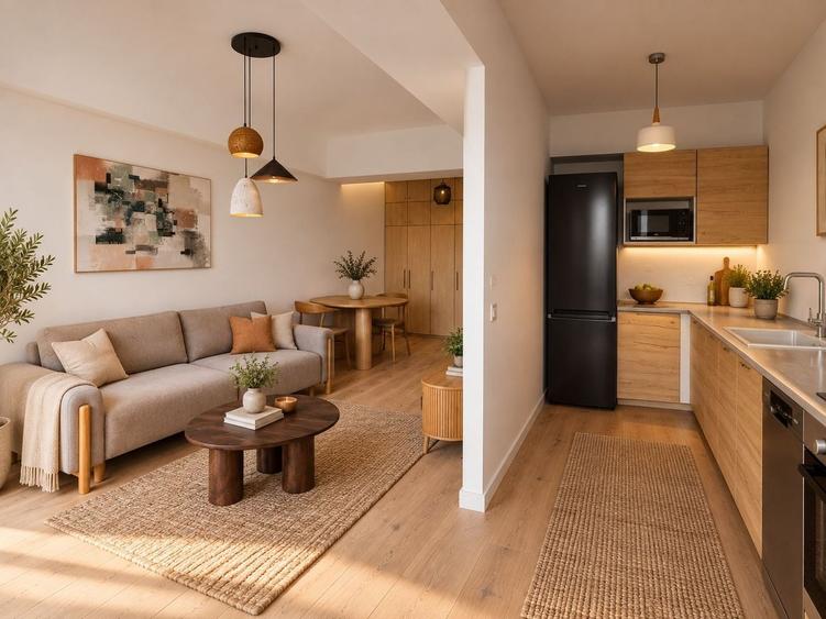 Apartament cu 2 camere decomandat, mobilat în Pipera