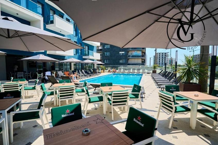 Garsonieră decomandată, mobilată în Mamaia-Sat