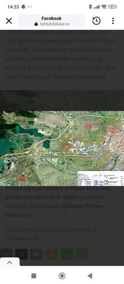 Teren de 19325 mp, în Vest
