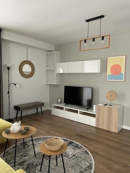 Apartament cu 2 camere decomandat, mobilat în Tunari