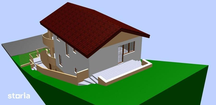 Casă cu 4 camere cu Teren 300 Mp în Chinteni
