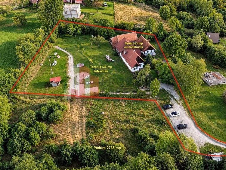 Teren Construcții intravilan de 7151 mp, în Bran