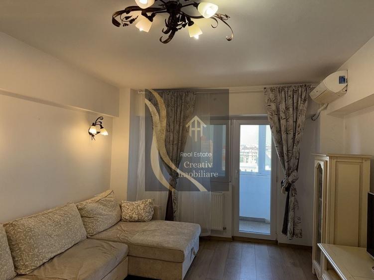Apartament cu 2 camere decomandat, mobilat în Universitate