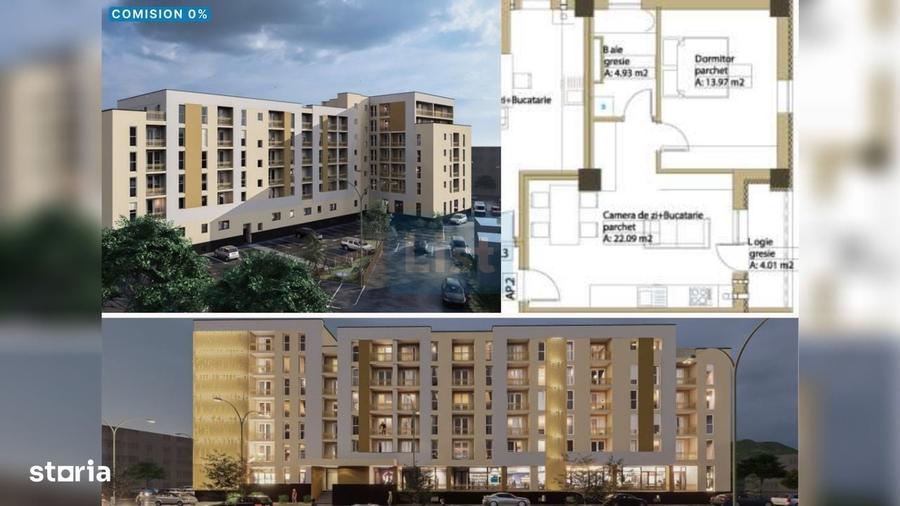 Apartament cu 2 camere în Nord