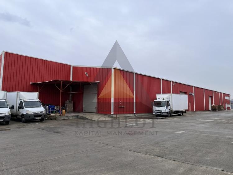 Spațiu industrial, de 650 mp, în Ștefăneștii de Jos