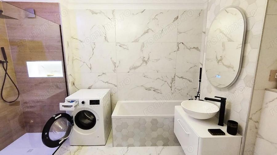 Apartament cu 3 camere decomandat, mobilat în Băneasa
