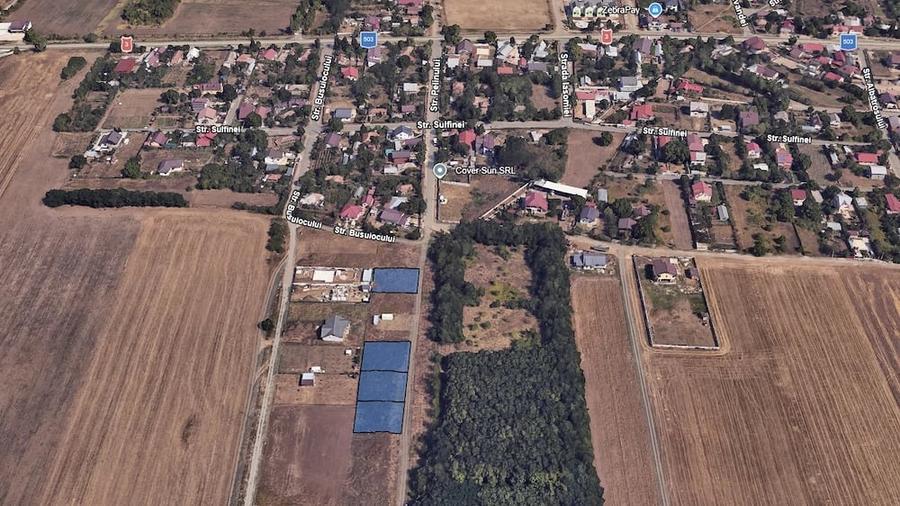 Teren de 2000 mp, în Central