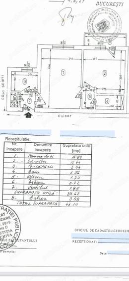 Apartament cu 2 camere semidecomandat în Grozăvești